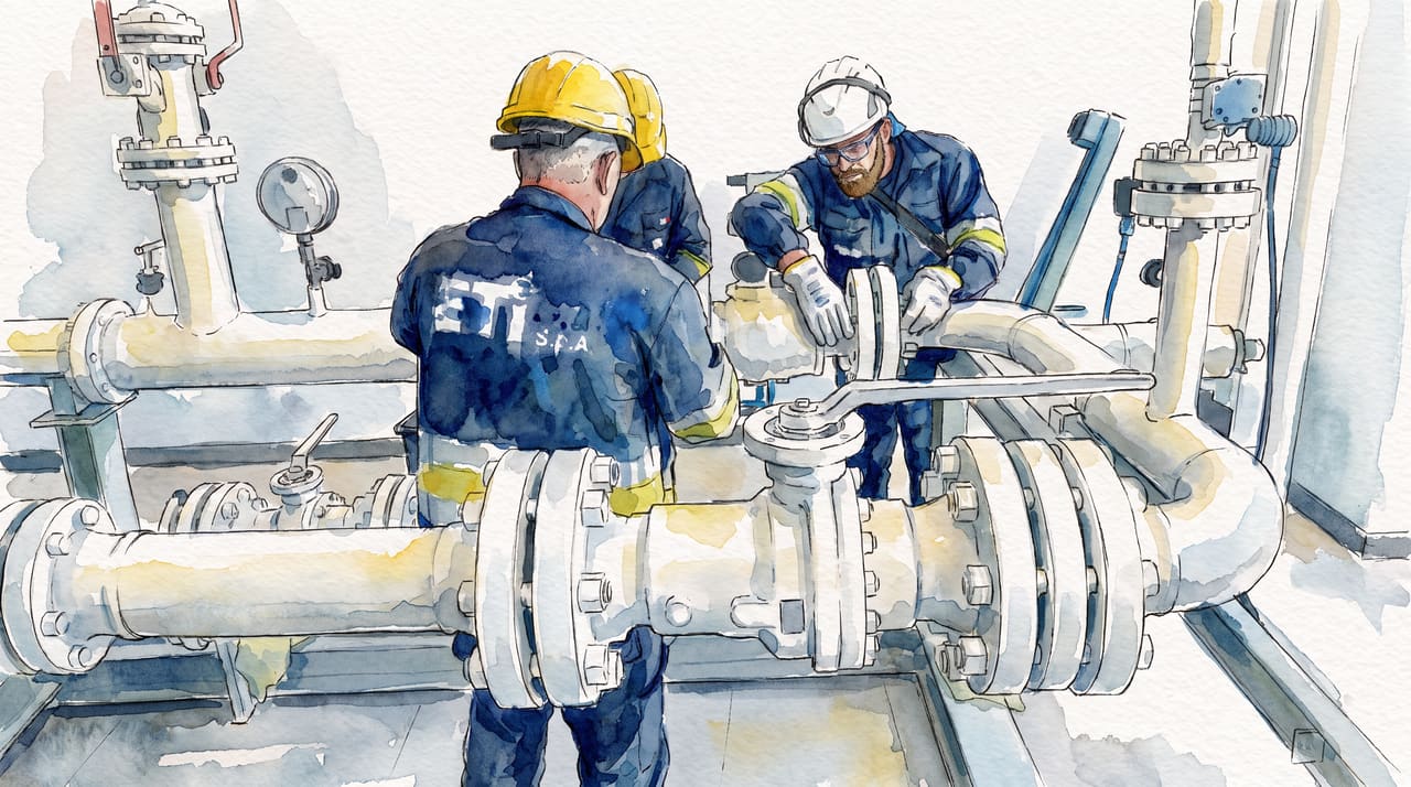 Squadra ETI in cantiere