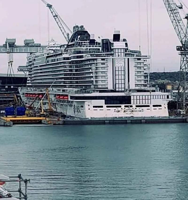 Piping Construction on Cruise Ships - Fincantieri Monfalcone Yard