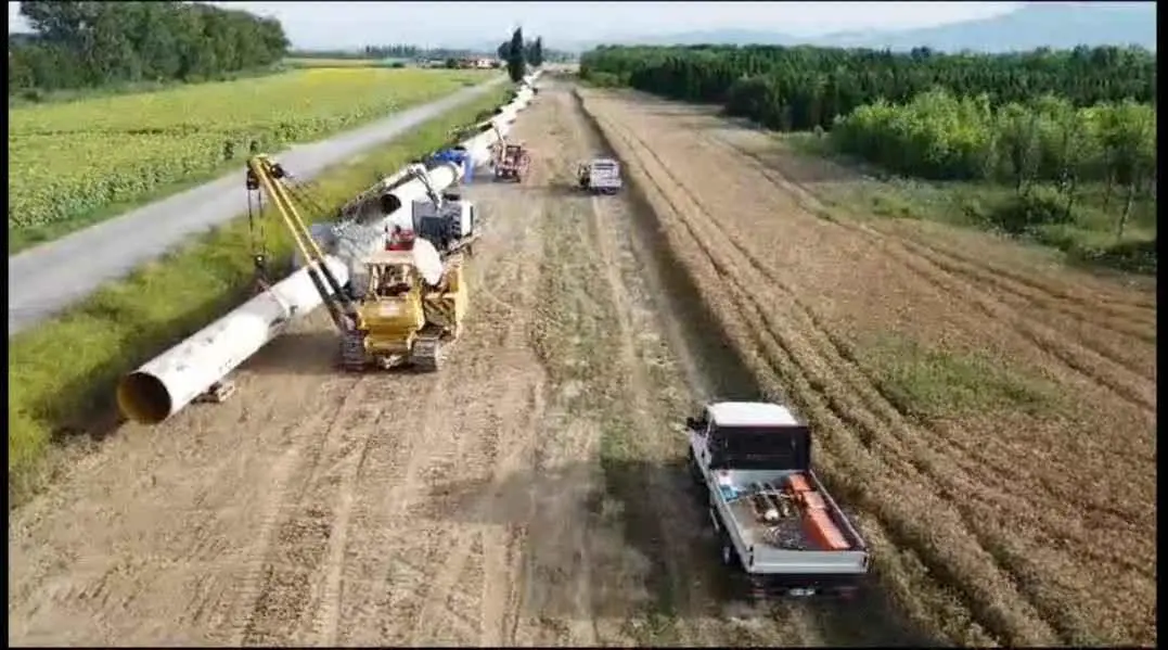 Design and Construction of Water Pipeline - DN1400, DN800 and DN500